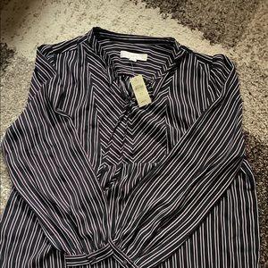 Loft Petites Women’s XL Long Sleeve Striped